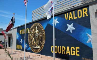 New Mural in Downtown Arlington Painted by U.S. Army Veteran Recognizes National Medal of Honor Museum